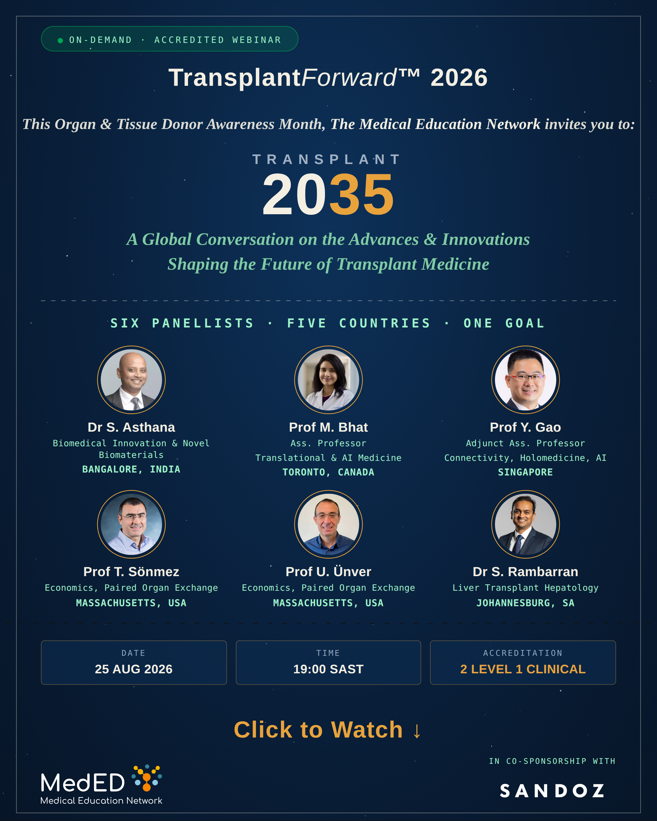 New Advances and Innovations in Transplant Medicine