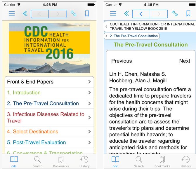CDC Health Information for International Travel 2016 | The Medical ...